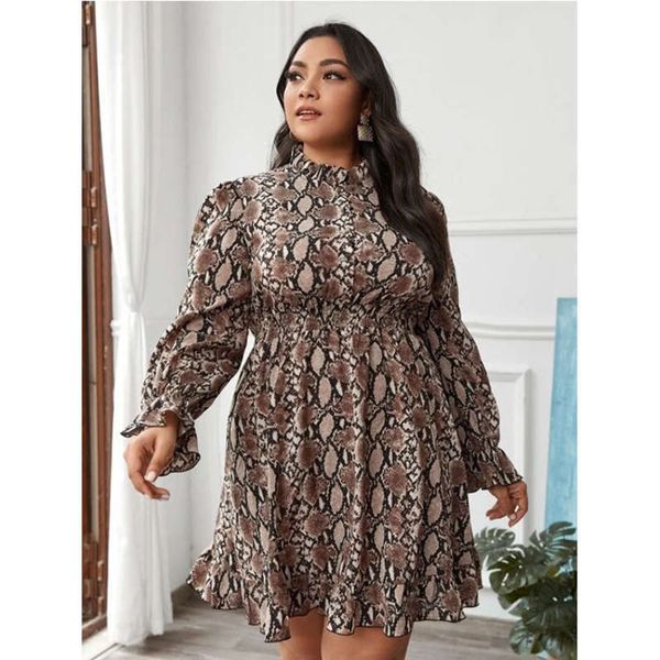 casual line a dresses skirt loose cotton crew neck print large brown dress, Black;gray
casual line a dresses skirt loose cotton crew neck print large brown dress, Black;gray