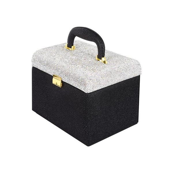 cosmetic bags & cases crystal diamond makeup cosmetics portable square storage box case organizer bag kit jewelry lockable for travel
cosmetic bags & cases crystal diamond makeup cosmetics portable square storage box case organizer bag kit jewelry lockable for travel