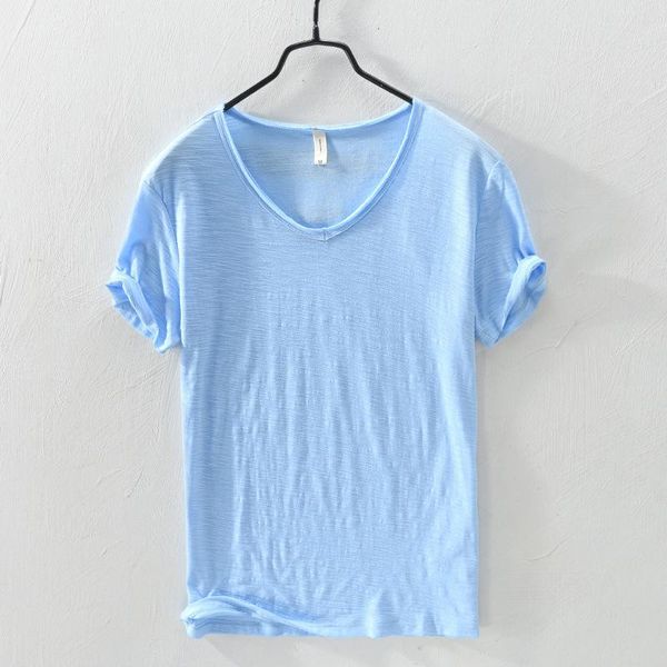 men's t-shirts summer men linen cotton t shirt short sleeve v-neck breathable soft loose thin white t-shirt asian size m-xxxl, White;black
men's t-shirts summer men linen cotton t shirt short sleeve v-neck breathable soft loose thin white t-shirt asian size m-xxxl, White;black