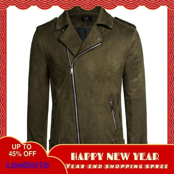 men's fur & faux landisto men jacket american casual style diagonal zipper artificial leather, Black
men's fur & faux landisto men jacket american casual style diagonal zipper artificial leather, Black