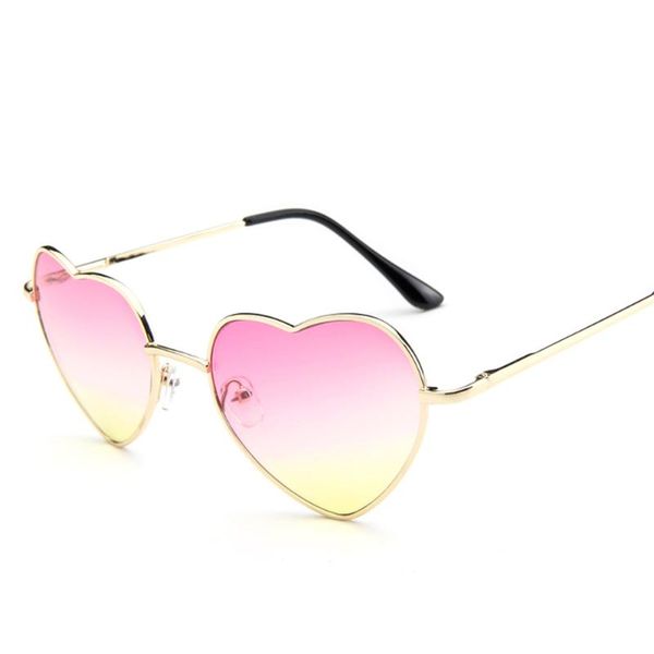 sunglasses fashion heart shaped women brand designer lady metal reflective ties men's uv400, White;black
sunglasses fashion heart shaped women brand designer lady metal reflective ties men's uv400, White;black