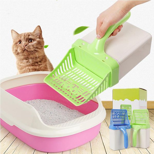 practicality pet cat litter scoop convenient plastic cleanning tool puppy kitten poop shovel with garbage box pets cats supplies grooming
practicality pet cat litter scoop convenient plastic cleanning tool puppy kitten poop shovel with garbage box pets cats supplies grooming