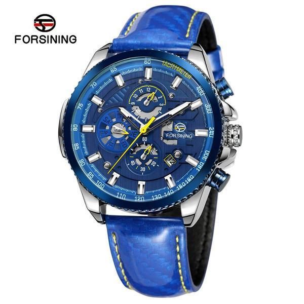 forsining mechanical watch mens multi-function stainless waterproof complete calendar military automatic watches montre relogio wristwatches, Slivery;brown
forsining mechanical watch mens multi-function stainless waterproof complete calendar military automatic watches montre relogio wristwatches, Slivery;brown