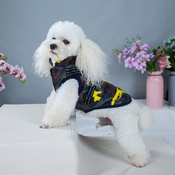 dog apparel harness coat clothes winter cotton camouflage ski suit jacket adjustable durable chest strap pet chihuahua
dog apparel harness coat clothes winter cotton camouflage ski suit jacket adjustable durable chest strap pet chihuahua