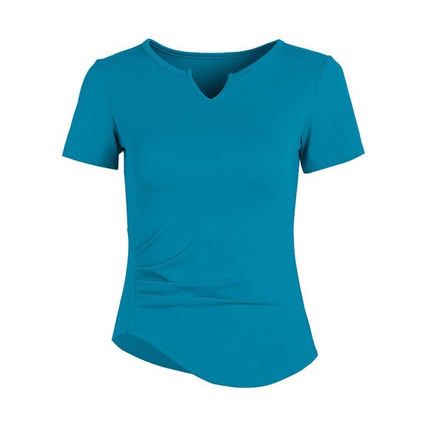 2022 new tshirt european and american tight sports womens short sleeve slim fit fitness quick dry clothes, White
2022 new tshirt european and american tight sports womens short sleeve slim fit fitness quick dry clothes, White