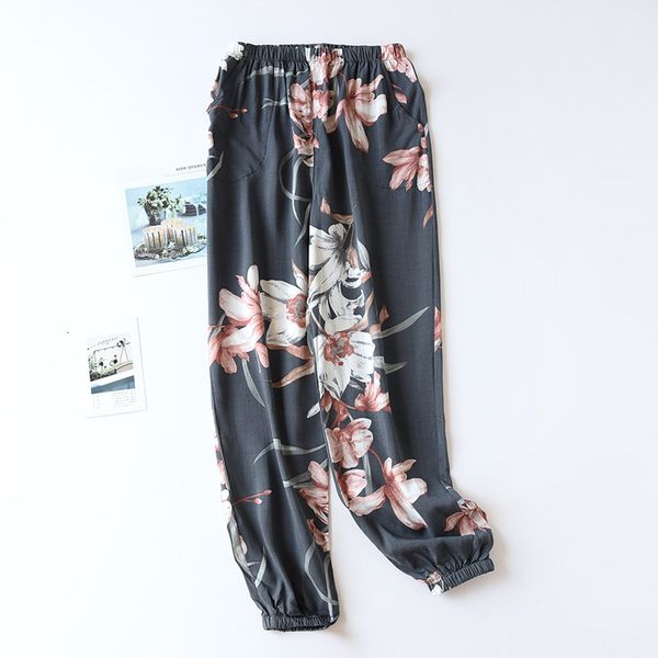 women's sleepwear floral printing sleep bottoms spring summer cotton bloomers pajamas pant for women loose thin lounge wear by air wnhj, Black;red
women's sleepwear floral printing sleep bottoms spring summer cotton bloomers pajamas pant for women loose thin lounge wear by air wnhj, Black;red