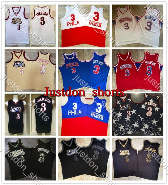 youth vintage stitched hardwoods classics georgetown hoyas college allen iverson 3 embroidery mitchell & ness shirts basketball jerseys, Black;red
youth vintage stitched hardwoods classics georgetown hoyas college allen iverson 3 embroidery mitchell & ness shirts basketball jerseys, Black;red