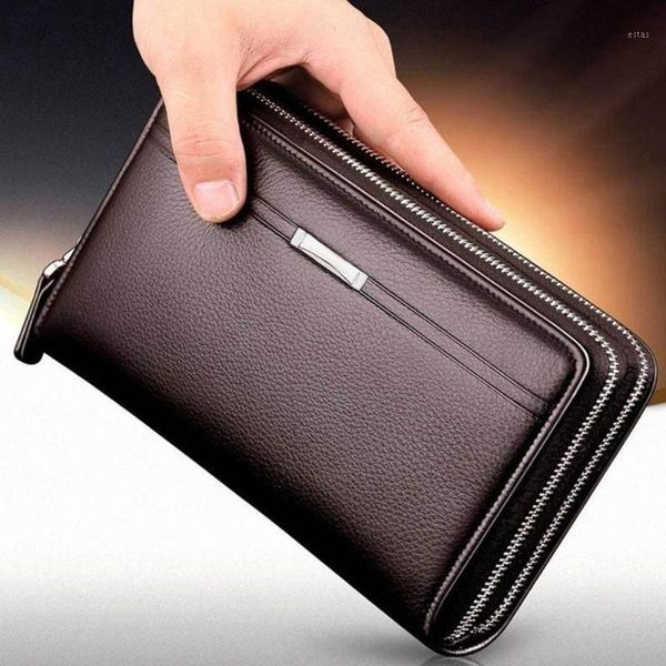 wallet men fashion faux leather clutch bag large capacity card cash holder long wallets for portfel damski 20211, Red;black
wallet men fashion faux leather clutch bag large capacity card cash holder long wallets for portfel damski 20211, Red;black