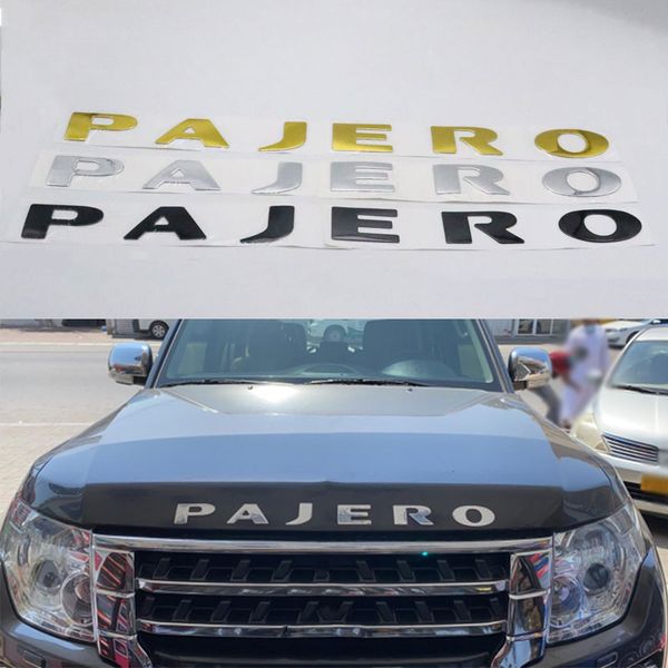 for mitsubishi pajero emblem car sticker auto accessories front hood chrome silver gold black abs letters badge logo nameplate
for mitsubishi pajero emblem car sticker auto accessories front hood chrome silver gold black abs letters badge logo nameplate