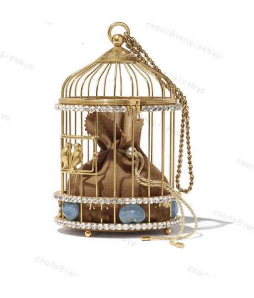 women's designer bird cage rhinestone bag enamel canary with drawstring pocket
women's designer bird cage rhinestone bag enamel canary with drawstring pocket
