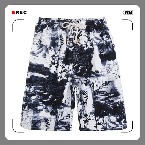 2021 soccer shorts summer style cotton and linen printed big pants beach men's loose hamsik aaa333, Black;red
2021 soccer shorts summer style cotton and linen printed big pants beach men's loose hamsik aaa333, Black;red