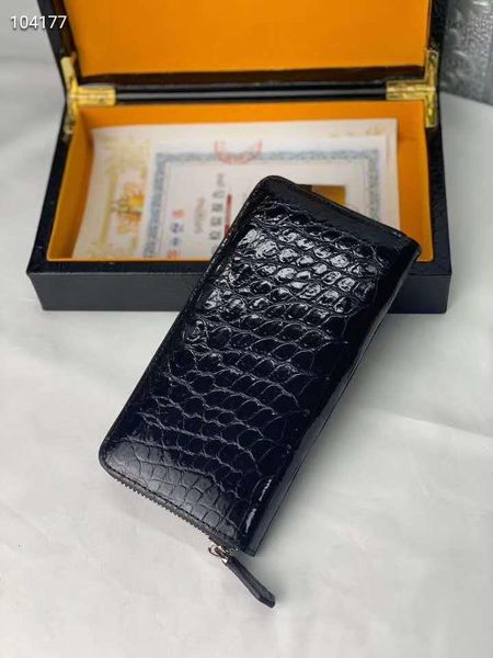 wallets high glossy shinny genuine crocodile belly skin wallet clutch with inner cow lining black color long zipper purse, Red;black
wallets high glossy shinny genuine crocodile belly skin wallet clutch with inner cow lining black color long zipper purse, Red;black