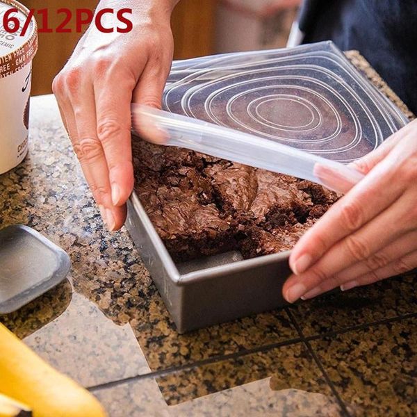 kitchen storage & organization 6/12pcs silicone stretch lids universal wrap bowl pot lid cover pan cooking accessories
kitchen storage & organization 6/12pcs silicone stretch lids universal wrap bowl pot lid cover pan cooking accessories