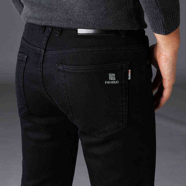 men's jeans pure black four seasons slim straight cotton elastic pants men's casual youth jeans don't fade, Blue
men's jeans pure black four seasons slim straight cotton elastic pants men's casual youth jeans don't fade, Blue