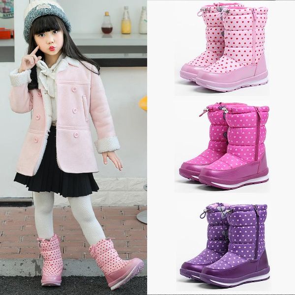 boots lovely heart princess for winter child snow high mid calf snowboots girl warm fur cotton padded shoes, Black;grey
boots lovely heart princess for winter child snow high mid calf snowboots girl warm fur cotton padded shoes, Black;grey