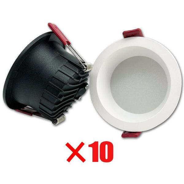 downlights 10pcs/lot led 6w round ceiling spot light anti-glare 220v lamp recessed home decor bedroom kitchen indoor lighting
downlights 10pcs/lot led 6w round ceiling spot light anti-glare 220v lamp recessed home decor bedroom kitchen indoor lighting