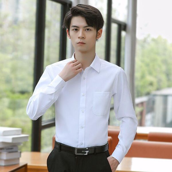 men's dress shirts 2021 casual short sleeved shirt twill male slim fit for men white social shirts1, White;black
men's dress shirts 2021 casual short sleeved shirt twill male slim fit for men white social shirts1, White;black