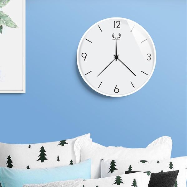 wall clocks nordic pure white tricolor clock living room kitchen household fashion round silent simple watch 12 inch home decor
wall clocks nordic pure white tricolor clock living room kitchen household fashion round silent simple watch 12 inch home decor