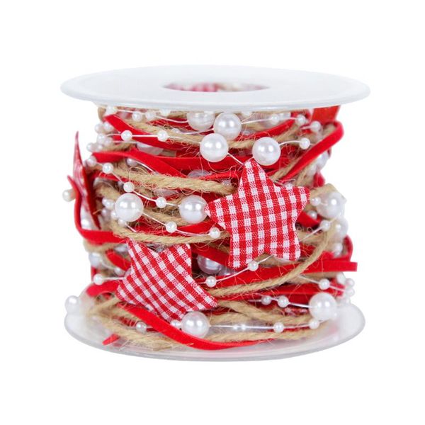 christmas decorations 1/2m ribbon decoration star bead chain xmas tree ornament diy gift box packaging 2022 year natal
christmas decorations 1/2m ribbon decoration star bead chain xmas tree ornament diy gift box packaging 2022 year natal
