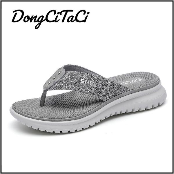 slippers dongcitaci women's flip flop casual outdoor flat shoes for women summer beach soft comfortable slides, Black 
slippers dongcitaci women's flip flop casual outdoor flat shoes for women summer beach soft comfortable slides, Black