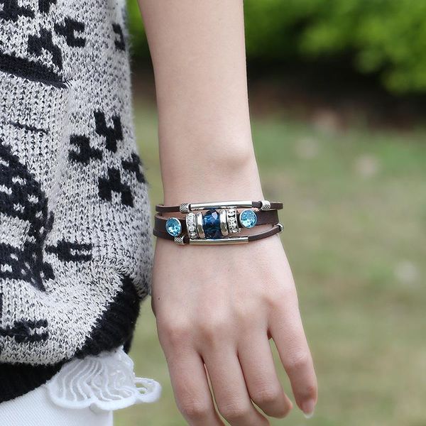 punk cortex ornaments cowhide ma'am ways charms bracelet homme femme men jewelry retro bracelets for women mothers day gift beaded, str, Black
punk cortex ornaments cowhide ma'am ways charms bracelet homme femme men jewelry retro bracelets for women mothers day gift beaded, str, Black