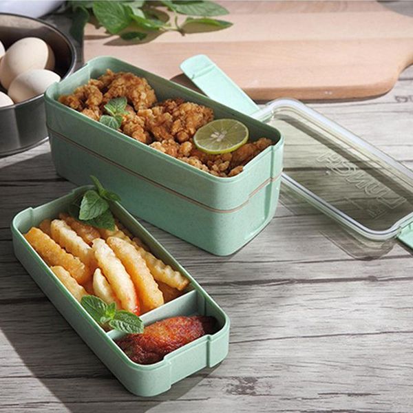 dinnerware sets lunch box for kids school 3 layers wheat straw bento with cutlery portable microwavable heated storage container
dinnerware sets lunch box for kids school 3 layers wheat straw bento with cutlery portable microwavable heated storage container