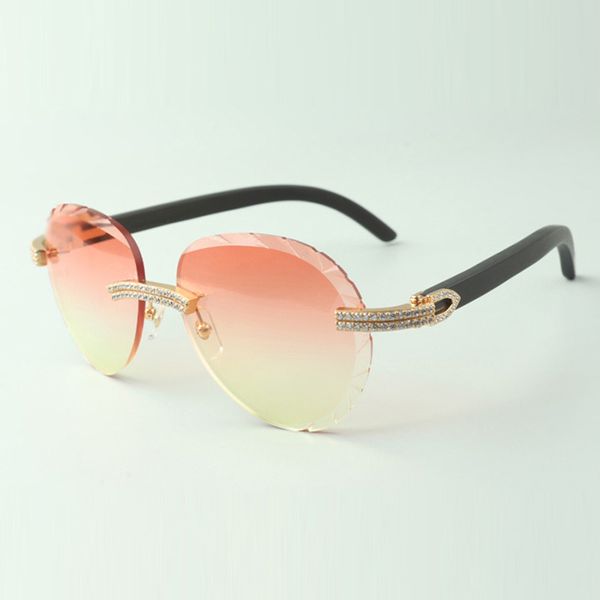 2022 classic double row diamond sunglasses 3524027 with natural black wood arms glasses, direct sales, size: 18-135 mm, White;black
2022 classic double row diamond sunglasses 3524027 with natural black wood arms glasses, direct sales, size: 18-135 mm, White;black