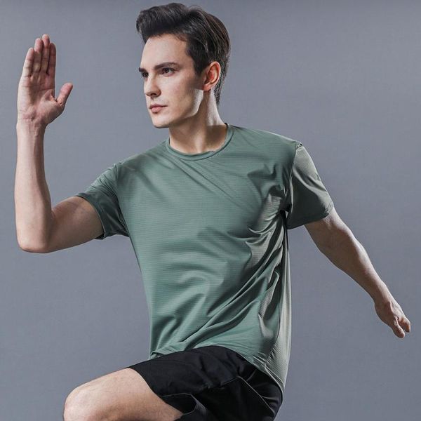 running jerseys sports t shirt for men breathable gym clothing fitness work out short sleeve t-shirt monochrome casual top, Black;blue
running jerseys sports t shirt for men breathable gym clothing fitness work out short sleeve t-shirt monochrome casual top, Black;blue