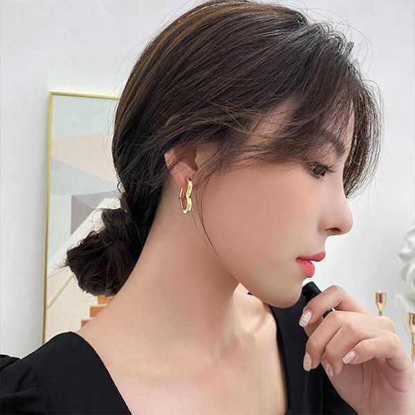 hoop & huggie meyrroyu stainless steel romantic gold color heart earrings 2021 trend for women gift party fashion jewelry, Golden;silver
hoop & huggie meyrroyu stainless steel romantic gold color heart earrings 2021 trend for women gift party fashion jewelry, Golden;silver