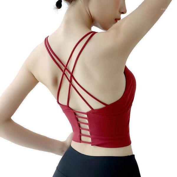 yoga outfit sports bra large size women running gym sportswear crisscross high elastic crop breathable underwea
yoga outfit sports bra large size women running gym sportswear crisscross high elastic crop breathable underwea