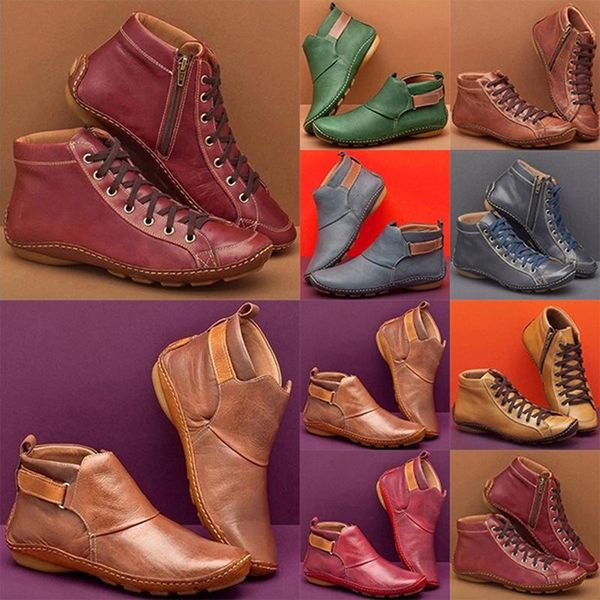 boots 2021 autumn winter retro punk women fashion genuine leather ankle zapatos de mujer wram botas, Black
boots 2021 autumn winter retro punk women fashion genuine leather ankle zapatos de mujer wram botas, Black