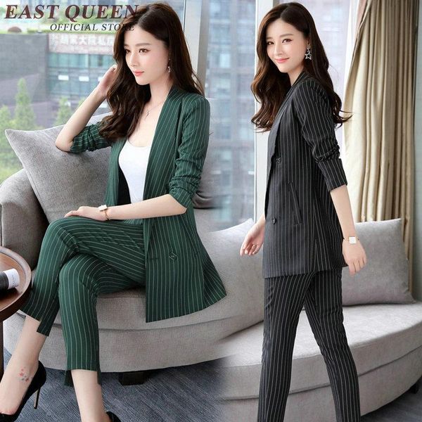 women's suits & blazers womens business spring 2021 suit fashion pant women casual office work wear sets uniform styles elegant dd047 c, White;black
women's suits & blazers womens business spring 2021 suit fashion pant women casual office work wear sets uniform styles elegant dd047 c, White;black