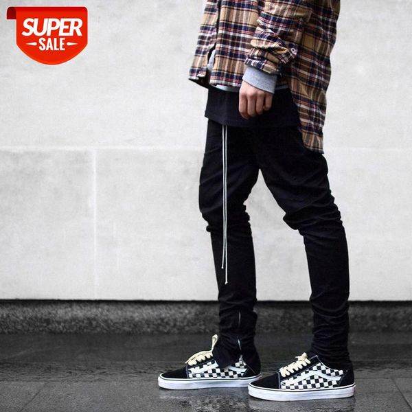 gd kan ye quan zhilong men's fear of god slim drawstring zipper casual pants men #pp59, Black
gd kan ye quan zhilong men's fear of god slim drawstring zipper casual pants men #pp59, Black