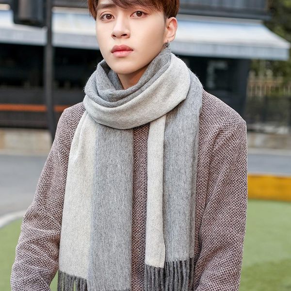 scarves 100% wool scarf men fashion reversible neckscarf echarpe winter cashmere male warm solid foulard hommes, Blue;gray
scarves 100% wool scarf men fashion reversible neckscarf echarpe winter cashmere male warm solid foulard hommes, Blue;gray