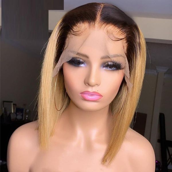 synthetic wigs ombre 4t27 color silky straight short bob lace front for women with baby hair high temperature fiber cosplay wig, Black
synthetic wigs ombre 4t27 color silky straight short bob lace front for women with baby hair high temperature fiber cosplay wig, Black