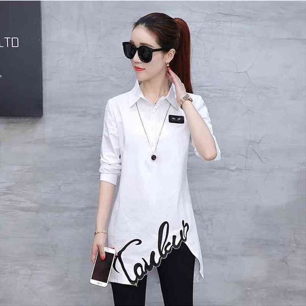 shirts women long sleeve blouse womens embroidery shirt spring fashion wild ladies blouses plus size women clothing k5, White 
shirts women long sleeve blouse womens embroidery shirt spring fashion wild ladies blouses plus size women clothing k5, White