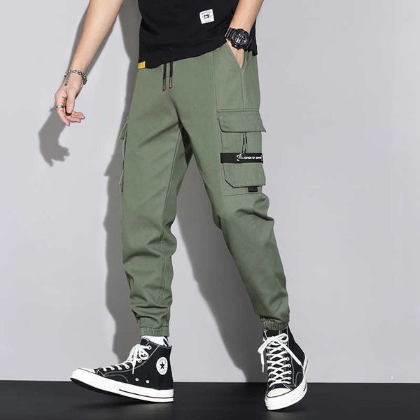 men's pants street style multi-pockets army military cargo men cotton casual jogger plus size baggy trousers doii, Black
men's pants street style multi-pockets army military cargo men cotton casual jogger plus size baggy trousers doii, Black