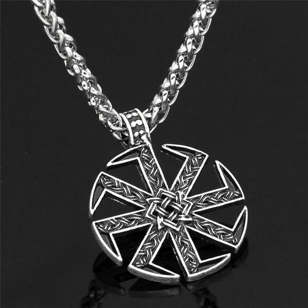 pendant necklaces vintage slavic symbols men's pendants woman stainless steel fashion accessories long sweater chain retro jewelry gift, Silver
pendant necklaces vintage slavic symbols men's pendants woman stainless steel fashion accessories long sweater chain retro jewelry gift, Silver