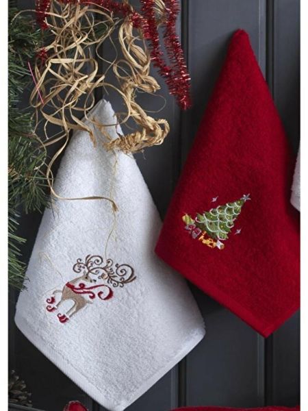 towel christmas 3 pieces year embroidered kitchen set package contents: of 30x50 cm cotton towe
towel christmas 3 pieces year embroidered kitchen set package contents: of 30x50 cm cotton towe