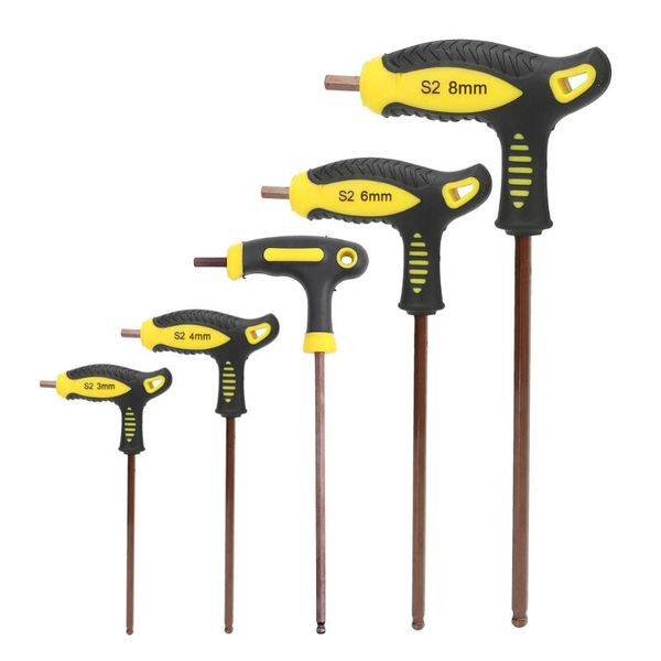 hand tools 1pcs 3/4/5/6/8mm ball head extra long t shape handle wrench professional metric hex key spanner repair tool screwdriver
hand tools 1pcs 3/4/5/6/8mm ball head extra long t shape handle wrench professional metric hex key spanner repair tool screwdriver