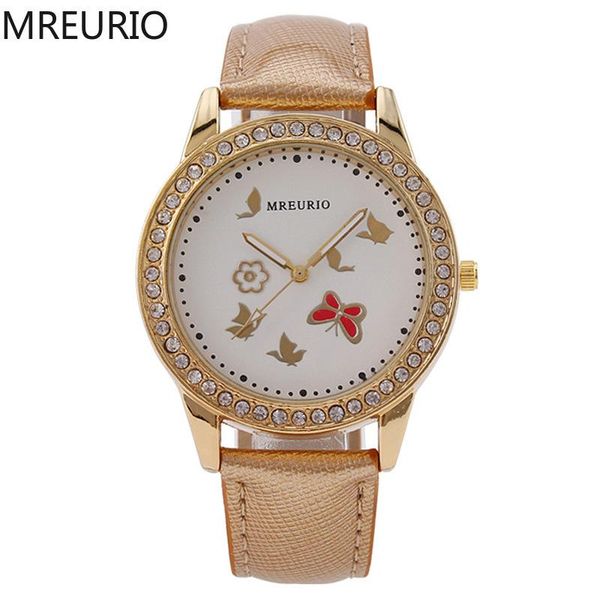 wristwatches mreurio 2021 women's watch butterfly flowers printed round diamond-studded dial quartz for women casual clock, Slivery;brown
wristwatches mreurio 2021 women's watch butterfly flowers printed round diamond-studded dial quartz for women casual clock, Slivery;brown