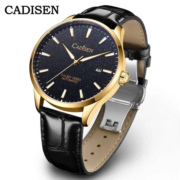 wristwatches cadisen 2021 automatic mechanical watch men luxury wristwatch 100m waterproof sapphire crystal cowhide leather luminous, Slivery;brown
wristwatches cadisen 2021 automatic mechanical watch men luxury wristwatch 100m waterproof sapphire crystal cowhide leather luminous, Slivery;brown