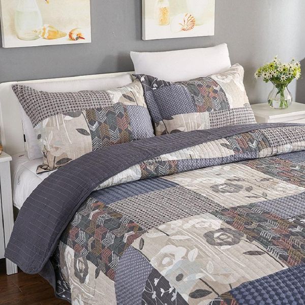 comforters & sets american quality patchwork bedspread set 3pcs bedding cotton quilts aircondition bed covers super king size quilt coverlet
comforters & sets american quality patchwork bedspread set 3pcs bedding cotton quilts aircondition bed covers super king size quilt coverlet