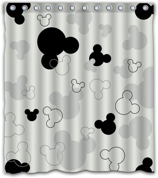 shower curtains polyester curtain black mouse pattern waterproof fabric bathroom item &12 hook
shower curtains polyester curtain black mouse pattern waterproof fabric bathroom item &12 hook
