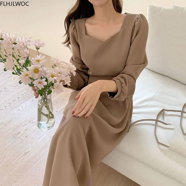 chic korean fashion women temperament office lady elegant work basic wear solid vintage long dress fenimine vestidos n502, Black;gray
chic korean fashion women temperament office lady elegant work basic wear solid vintage long dress fenimine vestidos n502, Black;gray