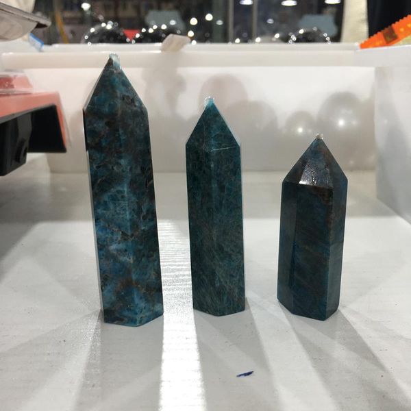 1pc natural crystal blue apatite small column drill bit home living room decoration art ornaments restore spiritual force open decorative ob
1pc natural crystal blue apatite small column drill bit home living room decoration art ornaments restore spiritual force open decorative ob