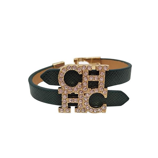 charm bracelets punk style rhinesone women pu trending ch bracelet& bangle, Golden;silver
charm bracelets punk style rhinesone women pu trending ch bracelet& bangle, Golden;silver