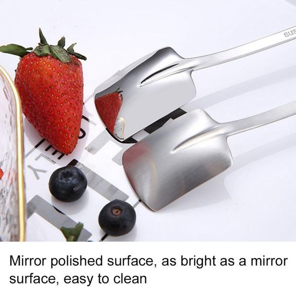stainless steel shovel shape spoon creative sliver dessert cake ice cream watermelon long handle #0 #01 spoons
stainless steel shovel shape spoon creative sliver dessert cake ice cream watermelon long handle #0 #01 spoons