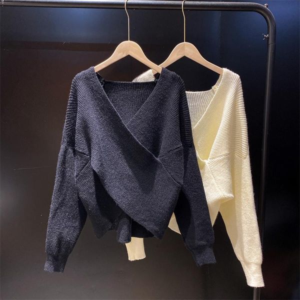 women's sweaters cmaz design sense niche style western cross sweater autumn, White;black
women's sweaters cmaz design sense niche style western cross sweater autumn, White;black