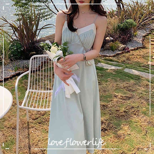 vintage elegant strap dress women sleeveless v-neck thin satin camisole midi dress beach onee piece dress korean summer 210521, Black;gray
vintage elegant strap dress women sleeveless v-neck thin satin camisole midi dress beach onee piece dress korean summer 210521, Black;gray